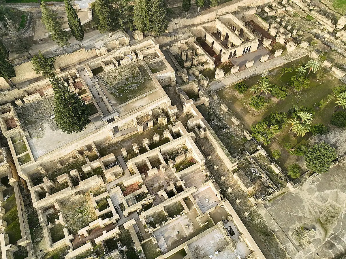 Conjunto arquitectónico desde el aire