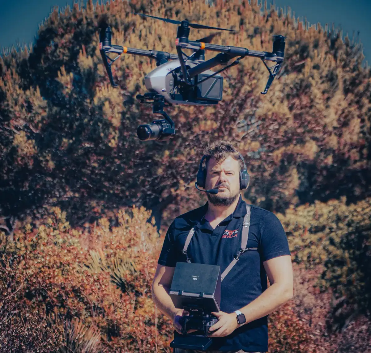 Pilotos de drones profesionales en Huelva