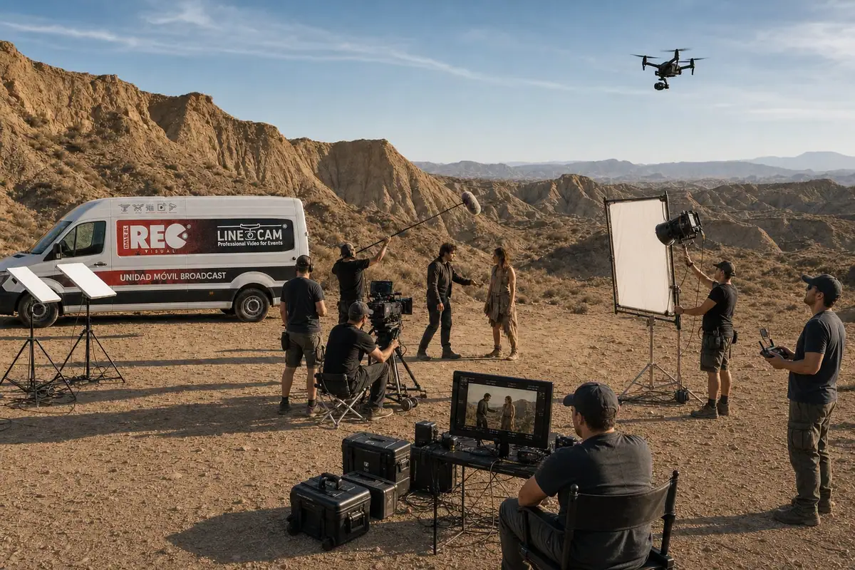 LineCam · sistema CableCam